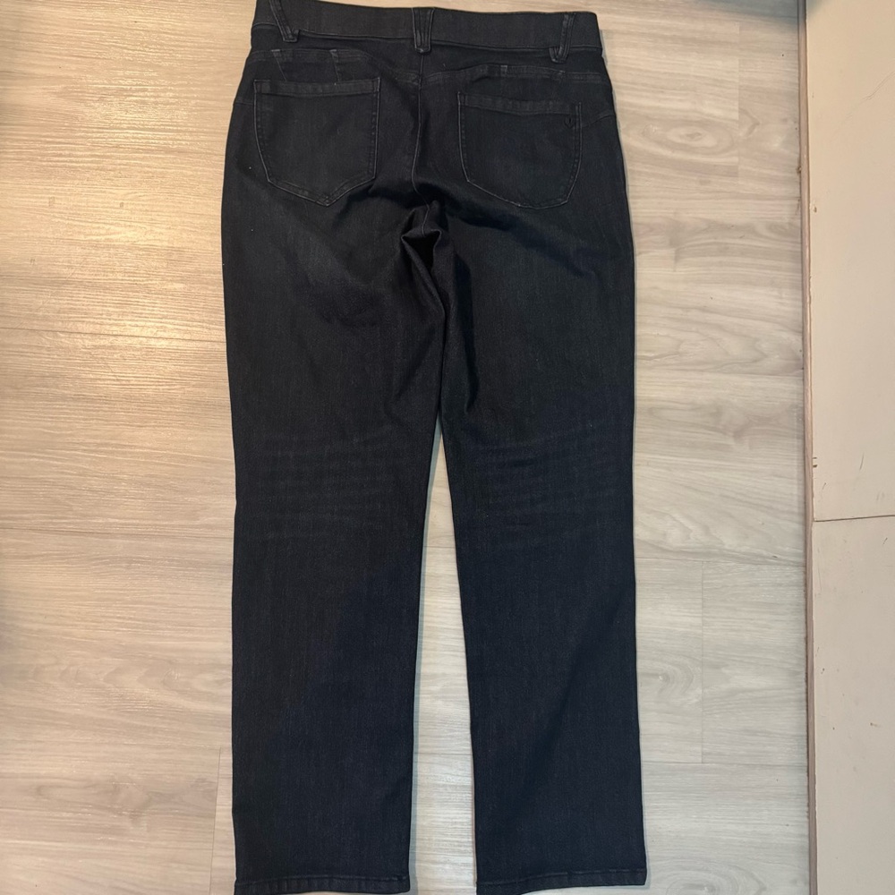 Democracy “AB"solution Straight Leg Jeans dark wash size 12 - Picture 5 of 12